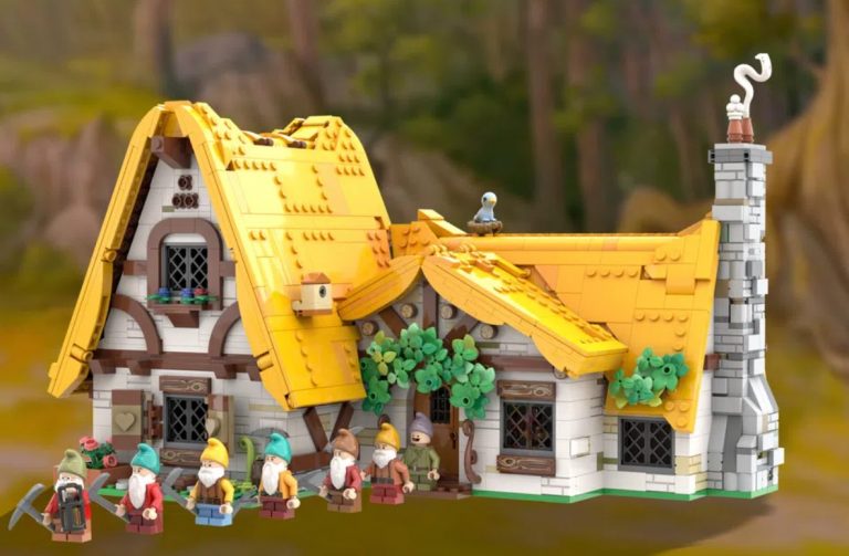 LEGO Ideas Snow White and the Seven Dwarfs Raggiunge 10.000 Sostenitori