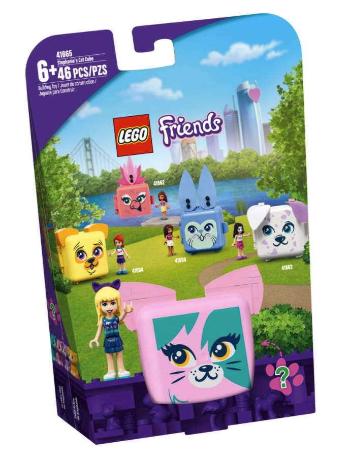LEGO Friends 41665 - Il cubo del Gatto di Stephanie