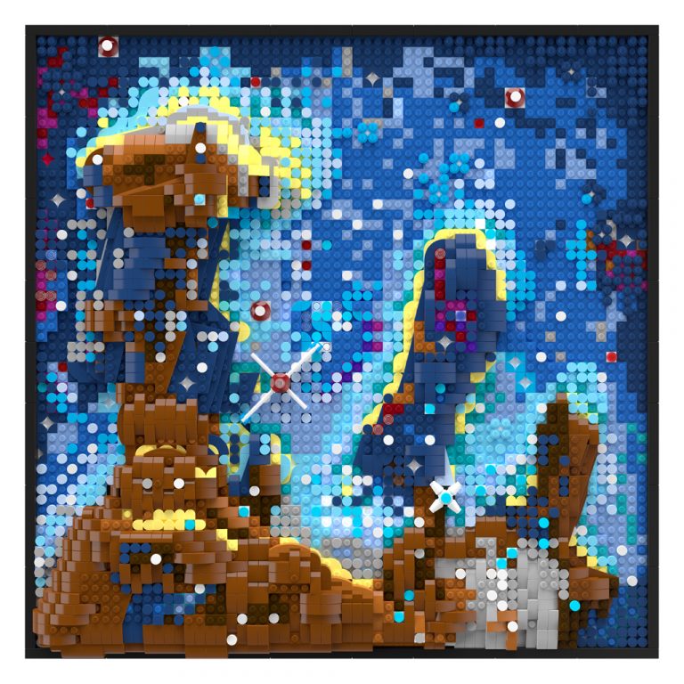 LEGO Ricrea i “Pilastri della Creazione” del Telescopio Spaziale Hubble