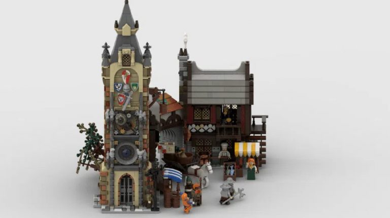 LEGO Ideas Medieval Marketplace Raggiunge 10.000 Sostenitori
