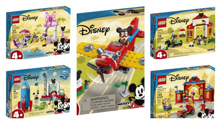 Annunciati Ufficialmente i set LEGO Disney Mickey and Friends Estate 2021