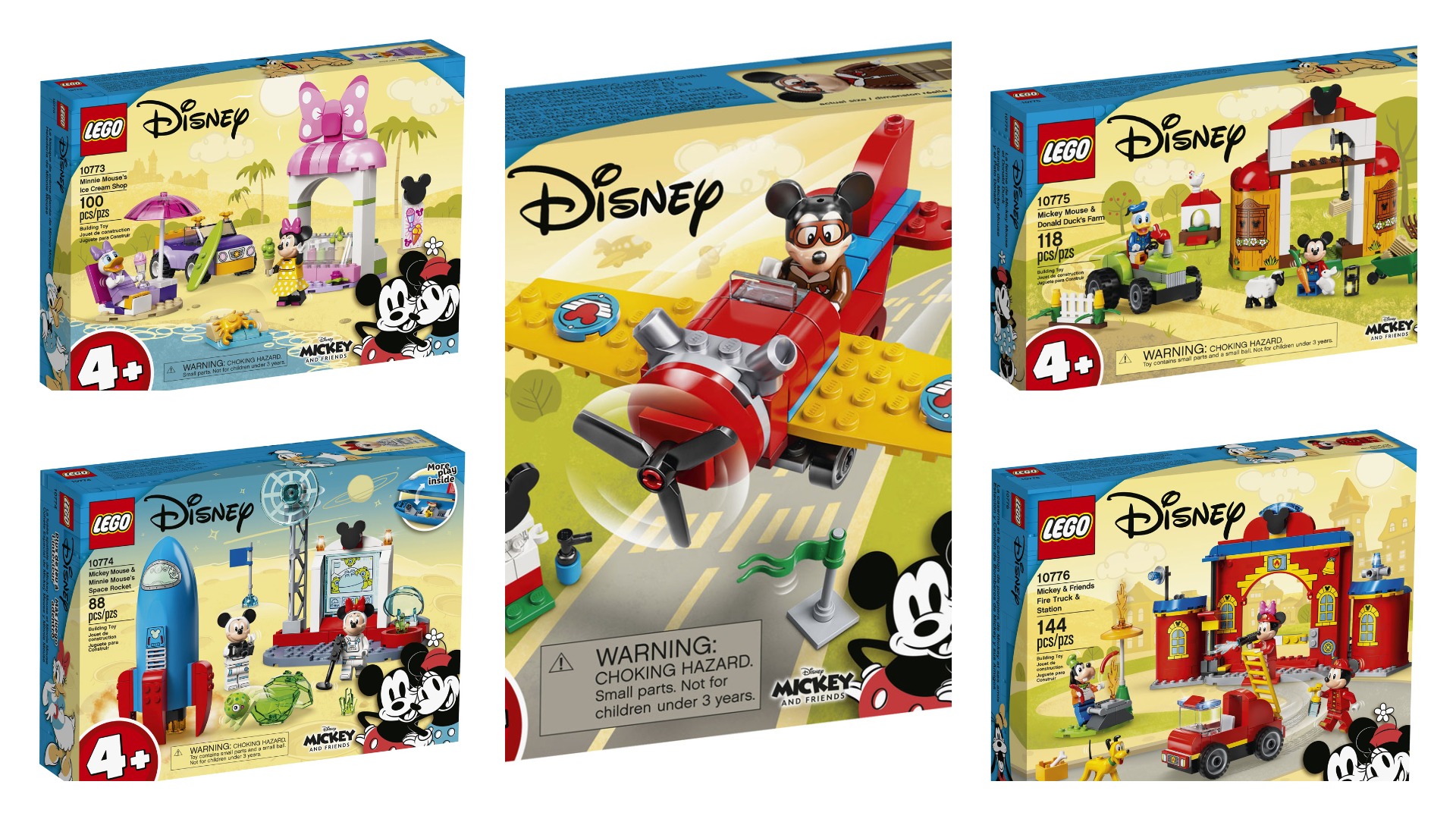 LEGO Disney Mickey and Friends Il Razzo Spaziale di Topolino e