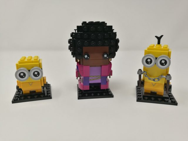 LEGO Brickheadz 40421 - Belle Bottom, Kevin e Bob