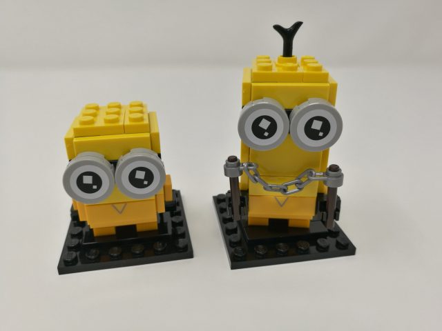 LEGO Brickheadz 40421 - Belle Bottom, Kevin e Bob