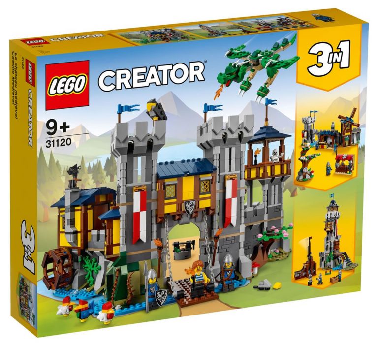 Rivelato il set LEGO Creator 3-in-1 Medieval Castle (31120)