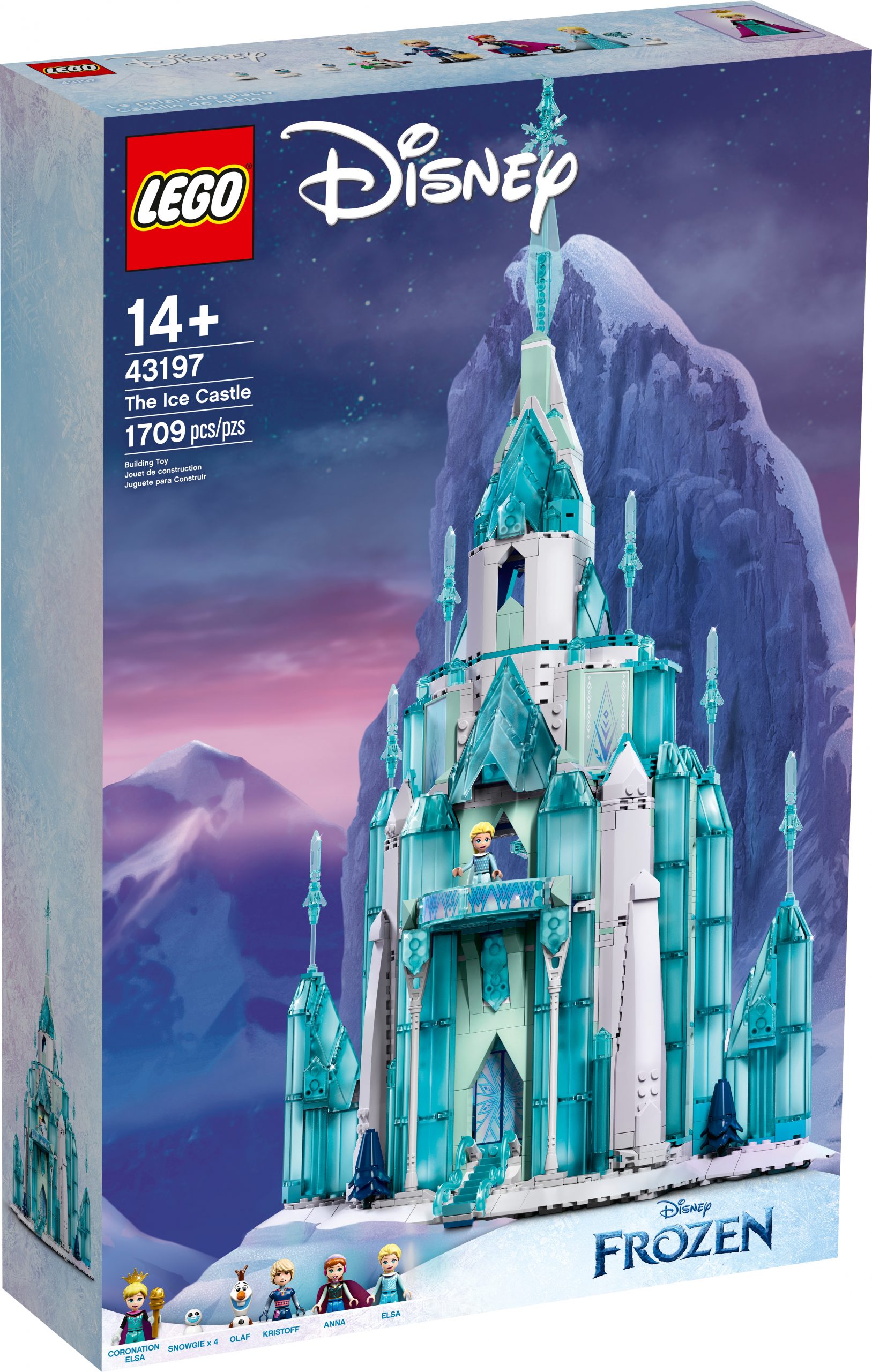 Rivelato il set LEGO Disney Frozen Castello di ghiaccio (43197) - Mattonito