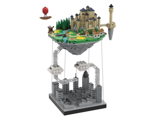 LEGO-Ideas-Floating-Island-Tensegrity-Project