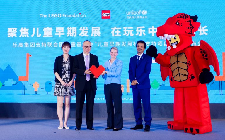 LEGO Annuncia una Partnership con l’UNICEF per Aiutare i Bambini in Cina