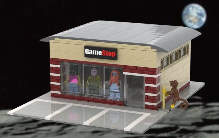 LEGO Ideas GameStop Classic Shop Raggiunge 10.000 Sostenitori