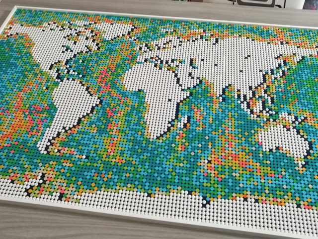 LEGO Art 31203 - Mappa del mondo