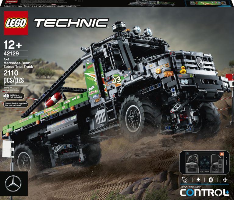 In Arrivo i set LEGO Technic Autogrù pesante (42128) e Camion fuoristrada 4×4 Mercedes-Benz Zetros