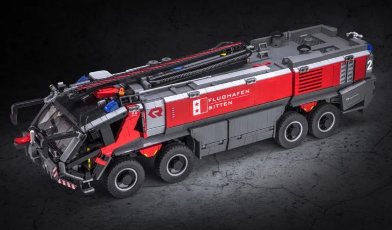 LEGO Ideas Airport Firetruck Rosenbauer PANTHER 8×8 Raggiunge 10.000 Sostenitori