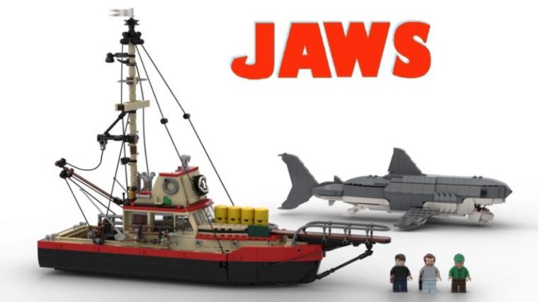 LEGO Ideas Jaws Raggiunge 10.000 Sostenitori