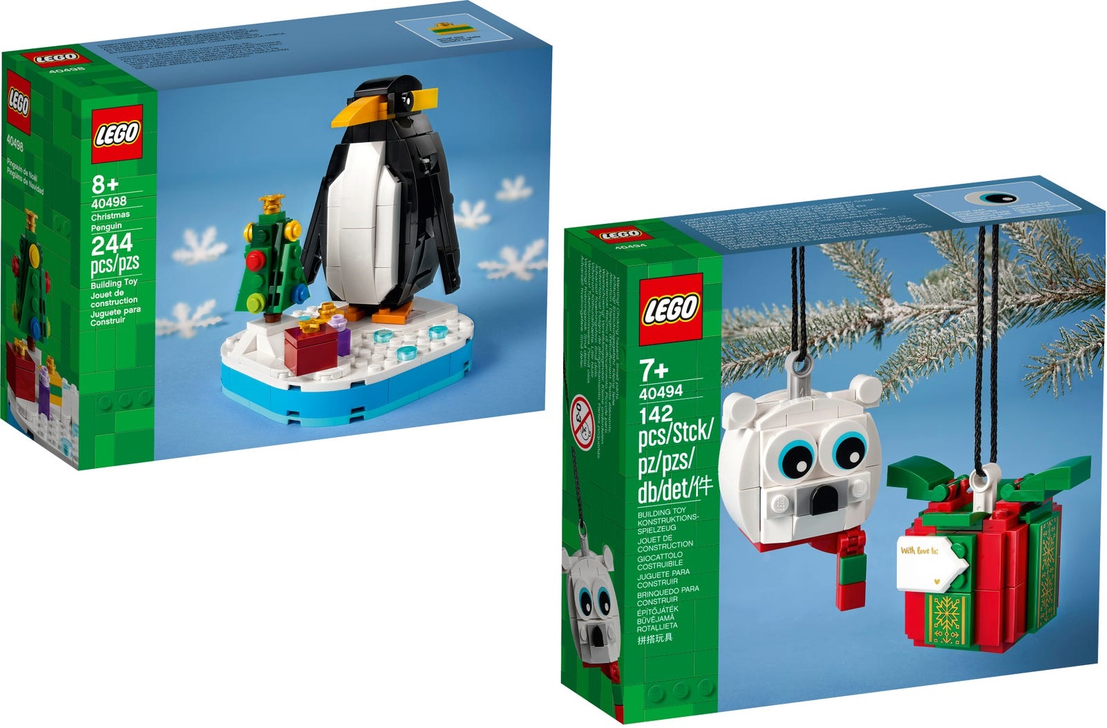 Lego Orso polare e scatola regalo – 40494