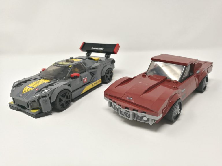 Recensione LEGO Speed Champions 76903 – Chevrolet Corvette C8.R e 1968 Chevrolet Corvette