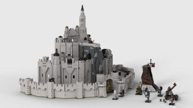 LEGO Ideas Minas Tirith Raggiunge 10.000 Sostenitori