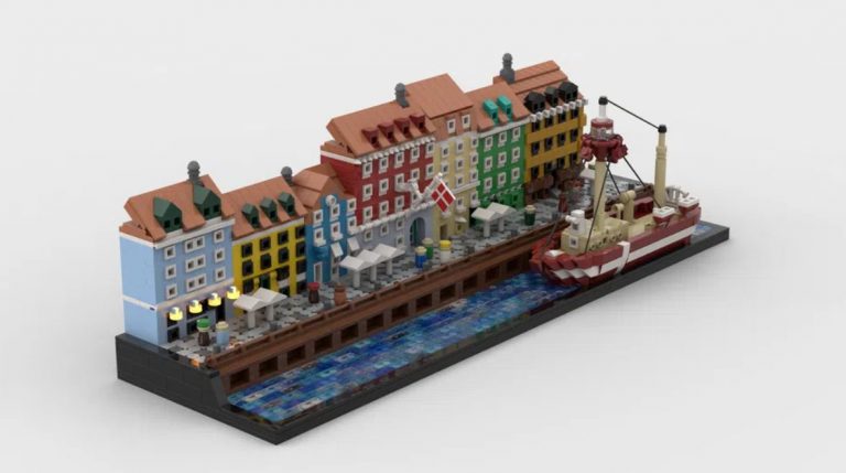 LEGO Ideas Nyhavn – Copenhagen, Denmark Raggiunge 10.000 Sostenitori