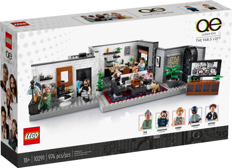 Rivelato il set LEGO Queer Eye – The Fab 5 Loft (10291)