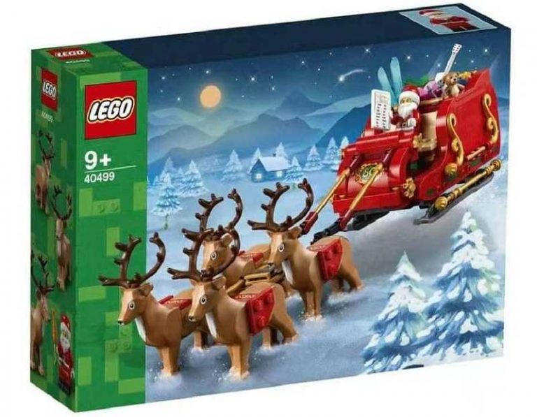 La Immagine Ufficiali del set LEGO Natalizio Santa’s Sleigh (40499)