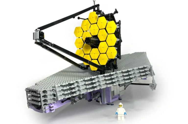 LEGO Ideas James Webb Space Telescope (JWST) Raggiunge 10.000 Sostenitori