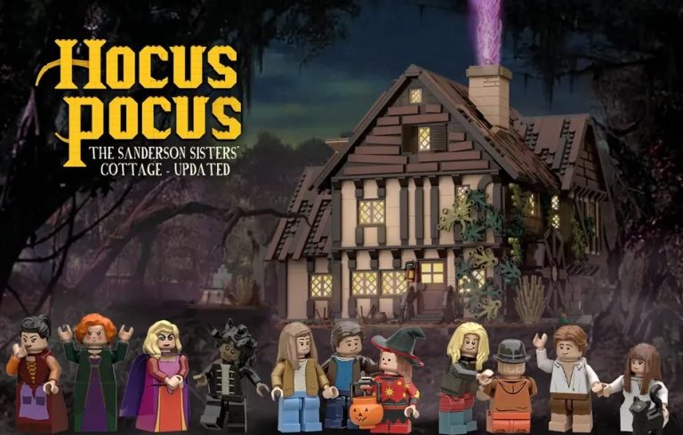 LEGO Ideas Hocus Pocus – The Sanderson Sisters’ Cottage – Updated Raggiunge 10.000 Sostenitori