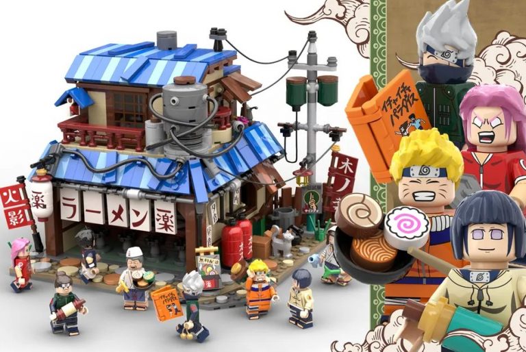 LEGO Ideas Naruto: Ichiraku Ramen Shop – 20th Anniversary Raggiunge 10.000 Sostenitori