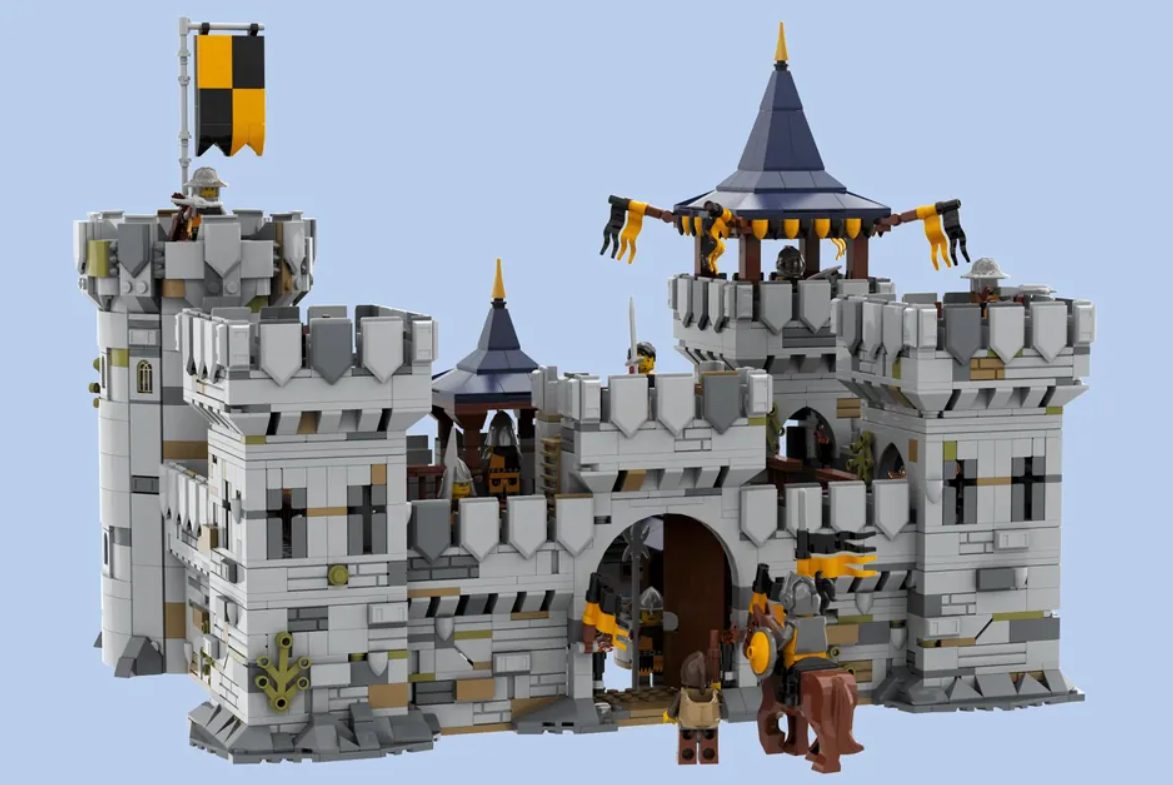 LEGO Ideas Castle Outpost Raggiunge 10.000 Sostenitori - Mattonito