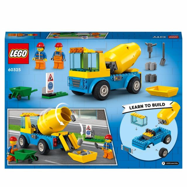 LEGO-City-Cement-Mixer-60325