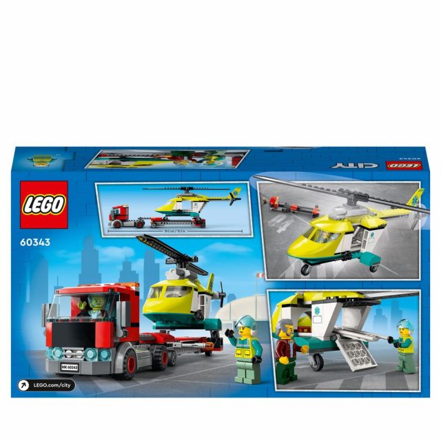 LEGO-City-Rescue-Helicopter-Transport-60343
