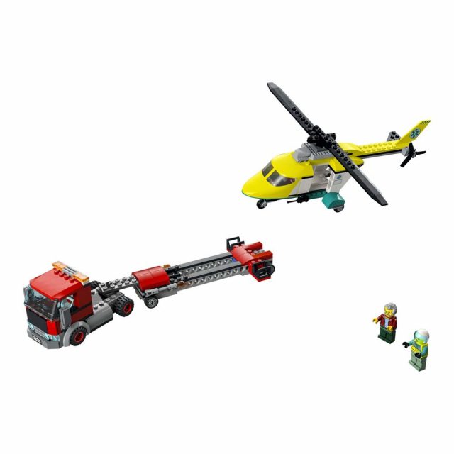 LEGO-City-Rescue-Helicopter-Transport-60343