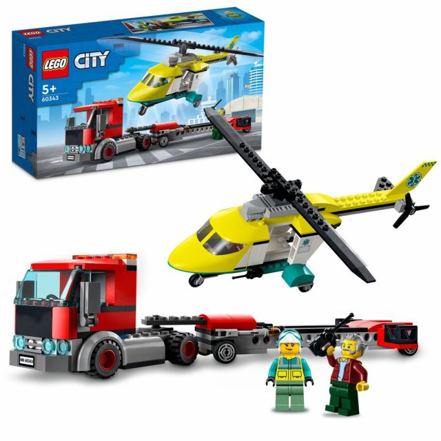 LEGO-City-Rescue-Helicopter-Transport-60343