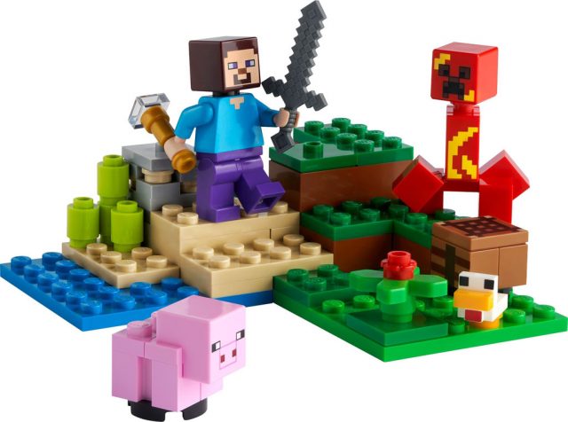 LEGO-Minecraft-The-Creeper-Ambush-21177