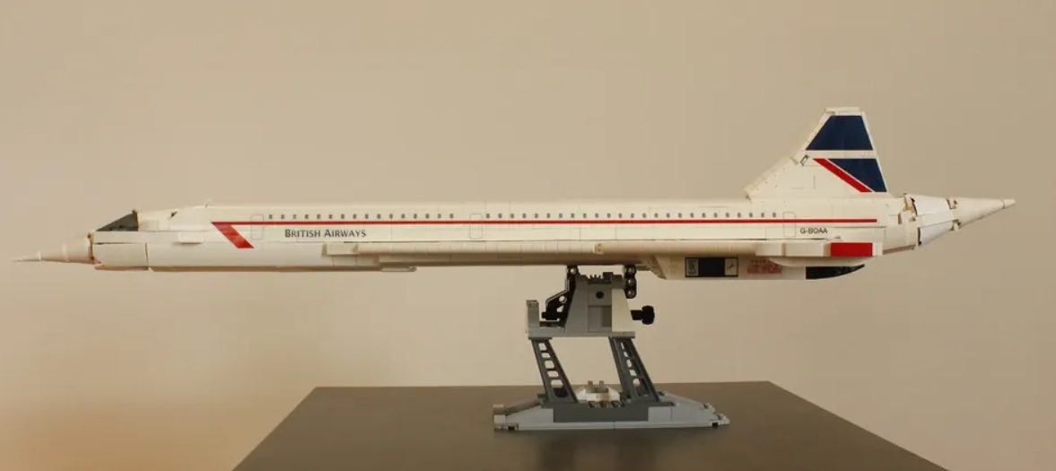 LEGO Ideas The Legendary Concorde Raggiunge 10.000 Sostenitori - Mattonito