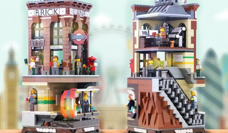 LEGO-IDEAS-Project-Creation-Mini-City-Diorama-London-With-Underground-Station-by-John-Harvey-Achieves-10-000-Supporters-1217x710