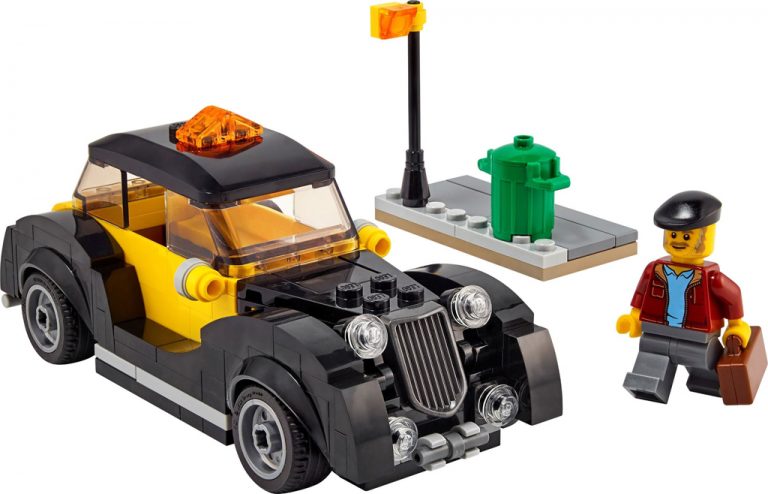 L’Omaggio Taxi LEGO Vintage (40532) è Disponibile sul LEGO Shop