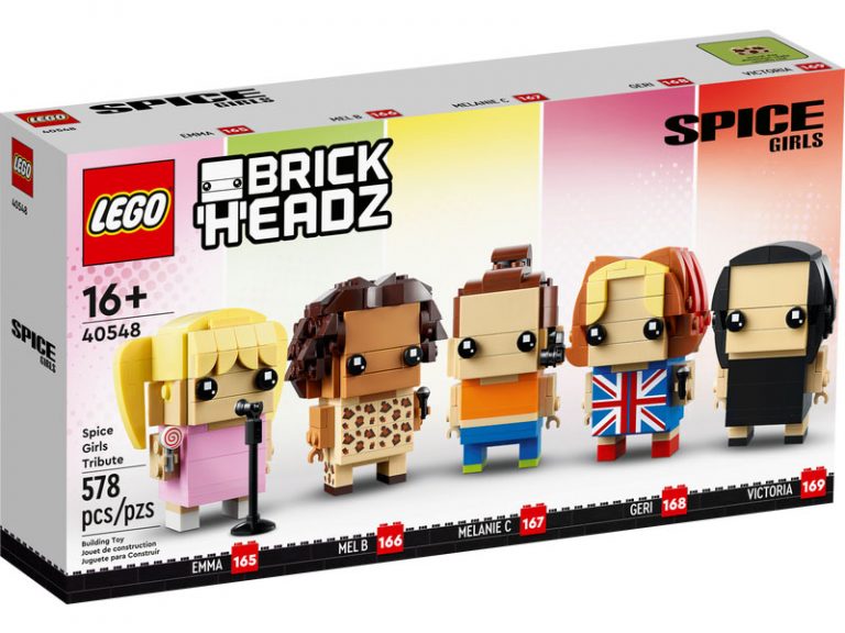 Rivelato il set LEGO BrickHeadz Tributo alle Spice Girls (40548)