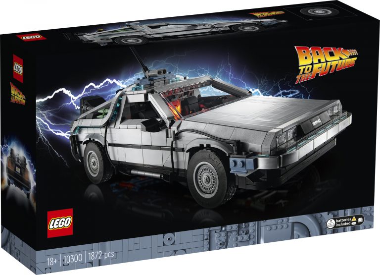 LEGO Macchina del tempo Ritorno al futuro (10300) Annunciato Ufficialmente