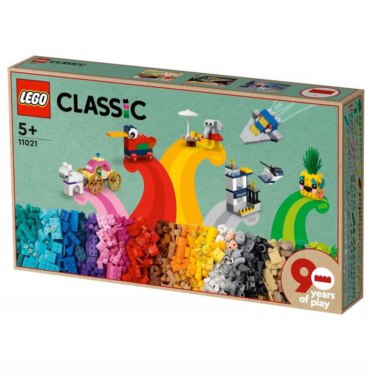 Rivelato il set LEGO Classic 90 Years of Play (11021)