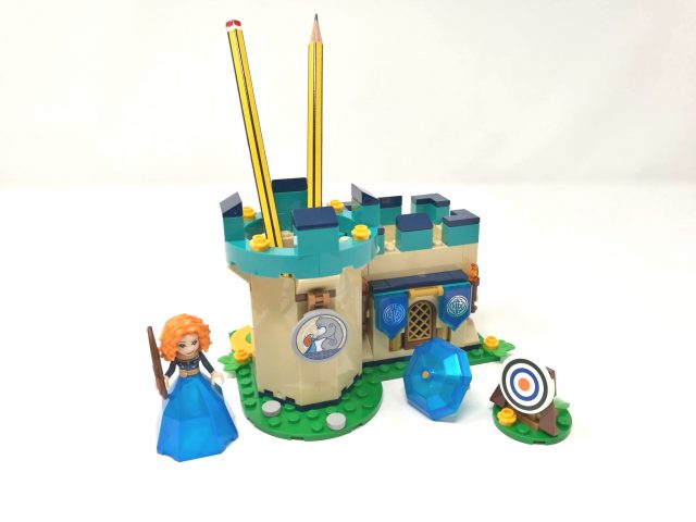 LEGO Disney 43203 - Le creazioni incantate di Aurora, Merida e Tiana
