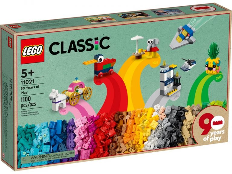 Rivelati i Dettagli del set LEGO Classic 90 Anni di Gioco (11021)