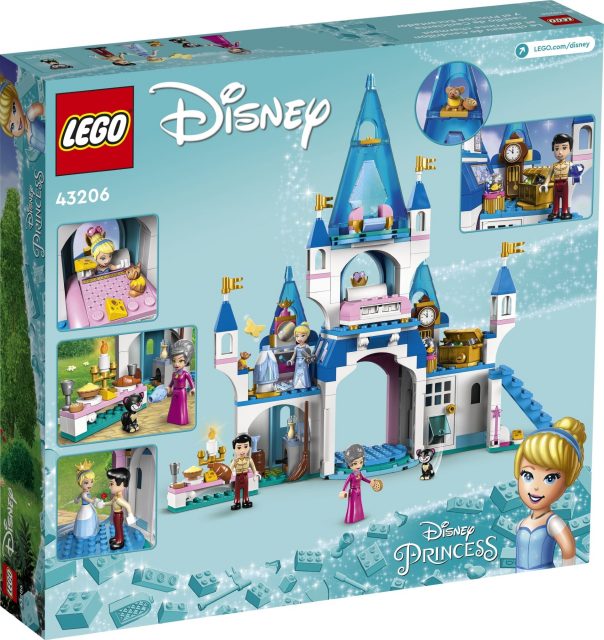 LEGO-Disney-Cinderella-and-Prince-Charmings-Castle-43206