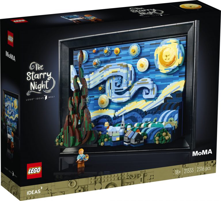 LEGO Ideas Vincent van Gogh – Notte stellata (21333) Annunciato Ufficialmente