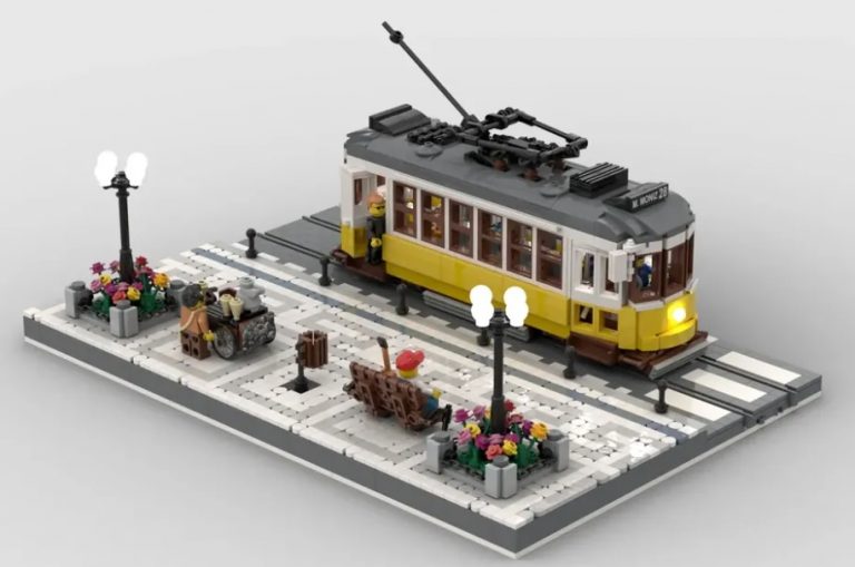 LEGO Ideas Lisbon Tram (Electrico de Lisboa) Raggiunge 10.000 Sostenitori