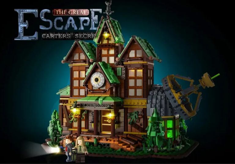 LEGO Ideas Escape Game: Carter’s Secret Raggiunge 10.000 Sostenitori