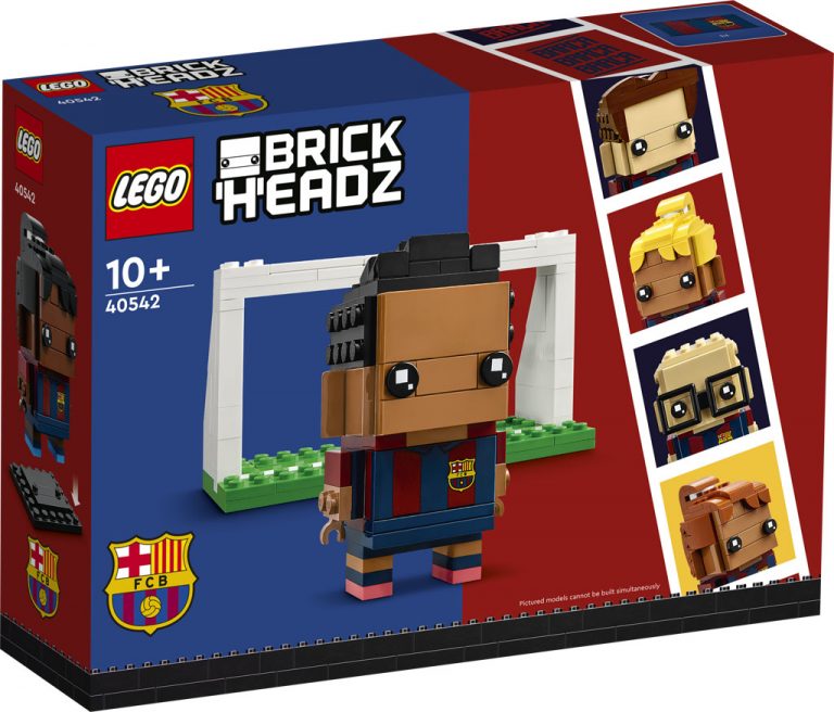 Rivelato il set LEGO BrickHeadz Selfie BrickHeadz FC Barcelona (40542)