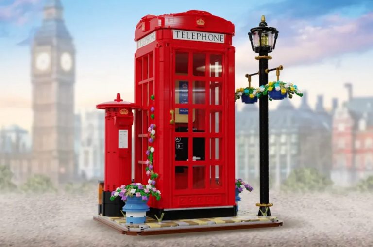 LEGO Ideas Red London Telephone Box Raggiunge 10.000 Sostenitori