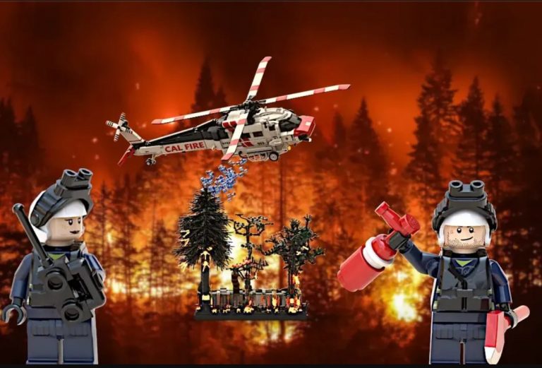 LEGO Ideas Sikorsky S-70I Firehawk Cal Fire Edition Raggiunge 10.000 Sostenitori