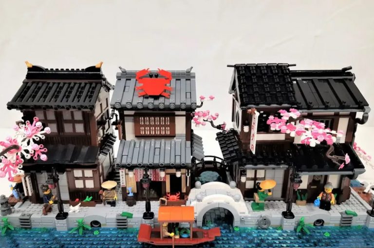 LEGO Ideas Traditional Japanese Village Raggiunge 10.000 Sostenitori