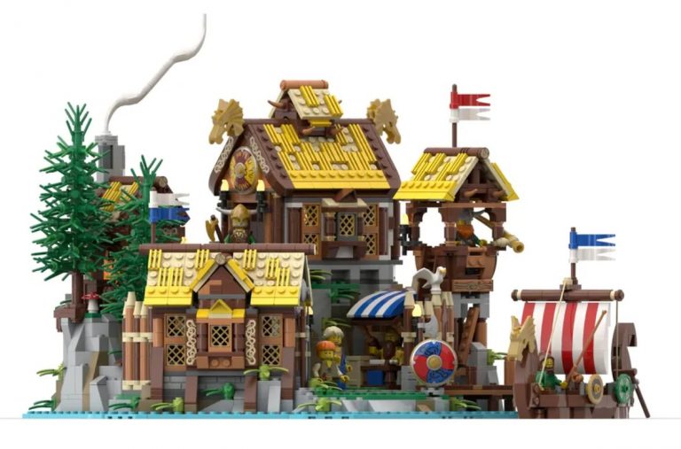 LEGO Ideas Viking Village Raggiungi 10.000 Sostenitori