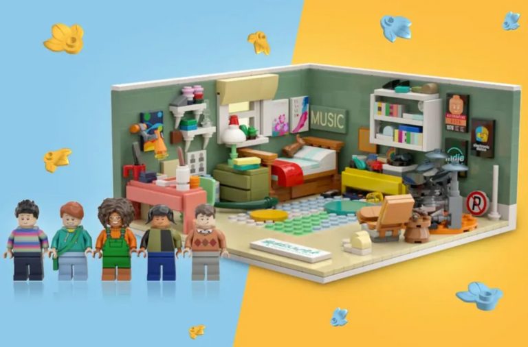 LEGO Ideas Heartstopper Charlie’s Room Raggiunge 10.000 Sostenitori